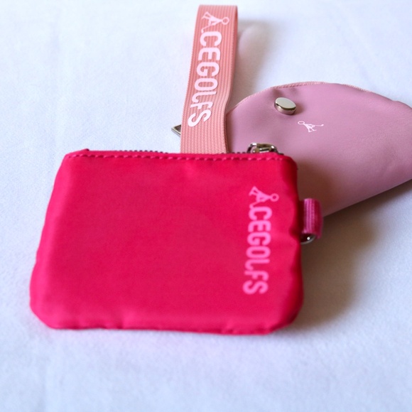 Cegolfs Dual Pouch Wristlet Lanyard Wallet Water Repellant Golf Beach - Picture 3 of 7